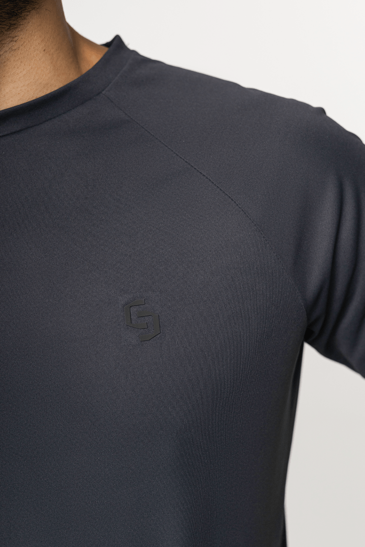 Black Interlock T-Shirt - Signature FlexFit Edition