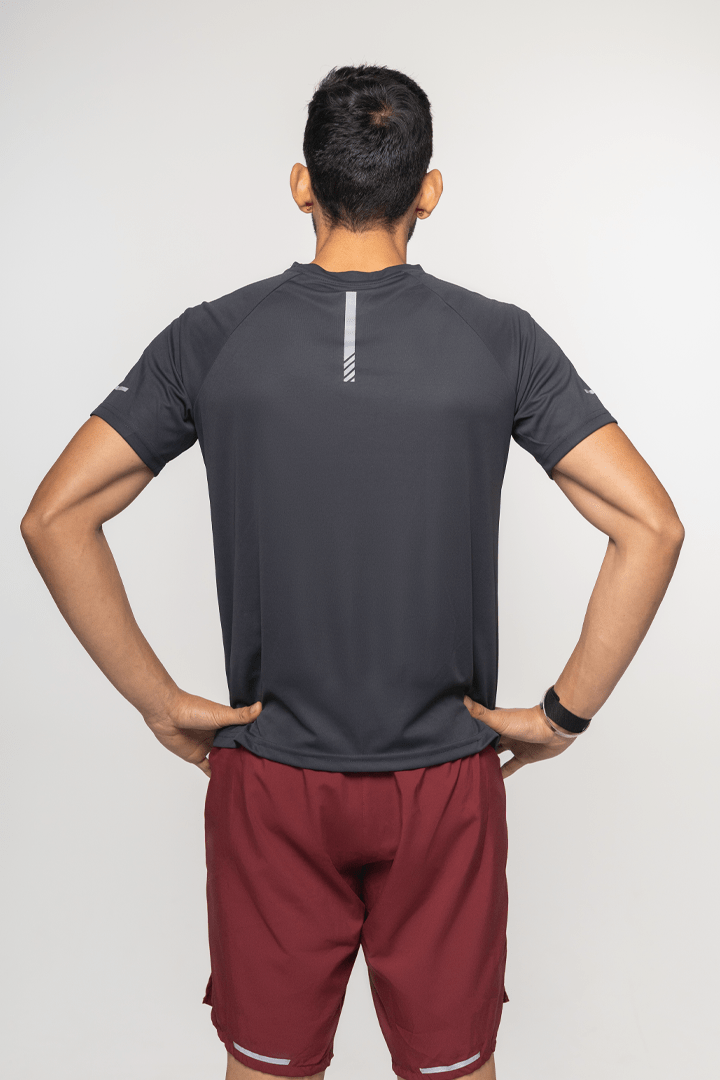 Black Interlock T-Shirt - Signature FlexFit Edition