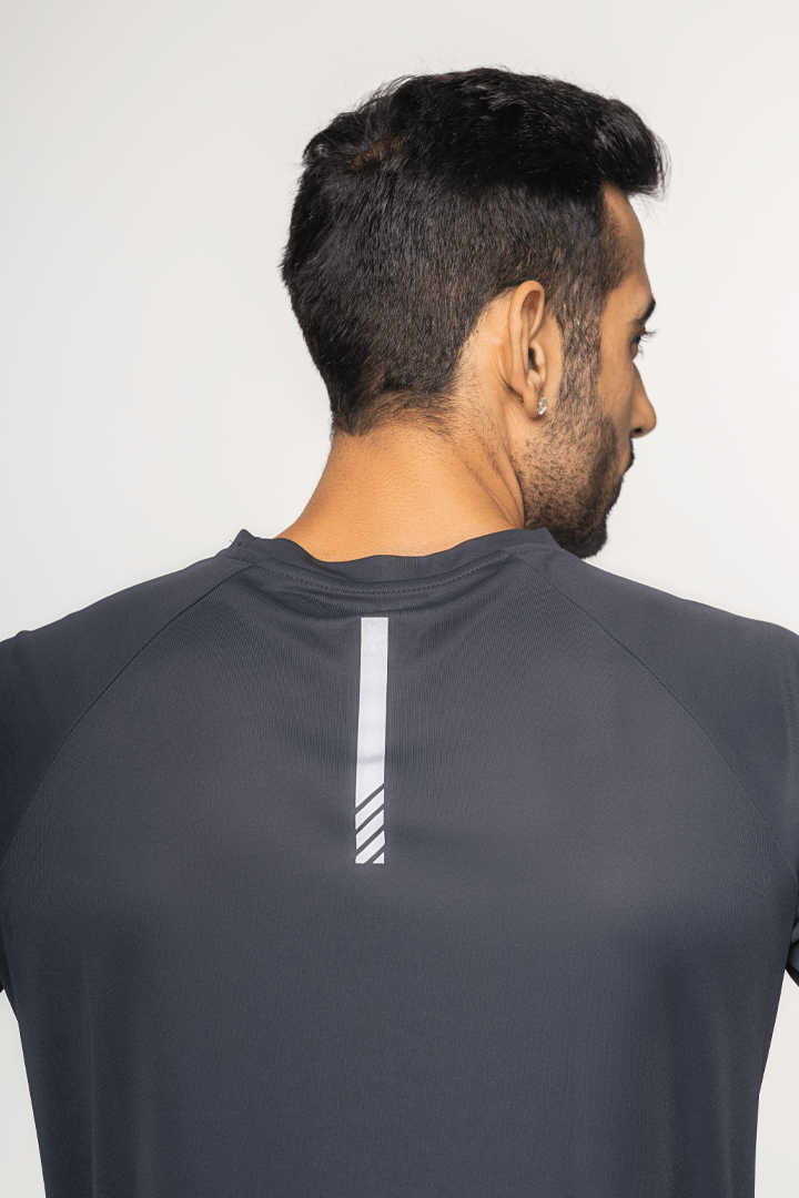 Black Interlock T-Shirt - Signature FlexFit Edition
