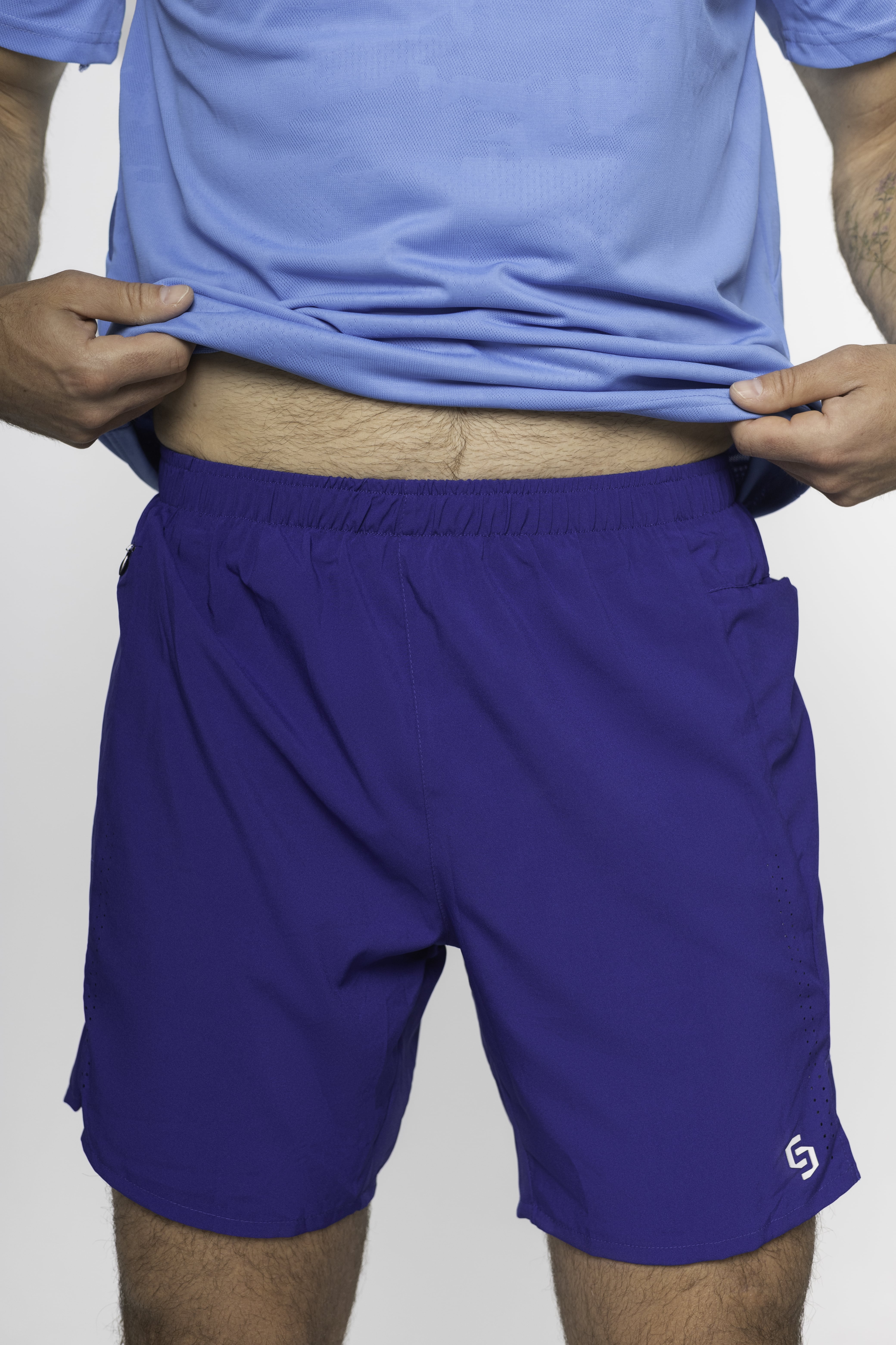 STRYV FlexForce Shorts – Blue Edition