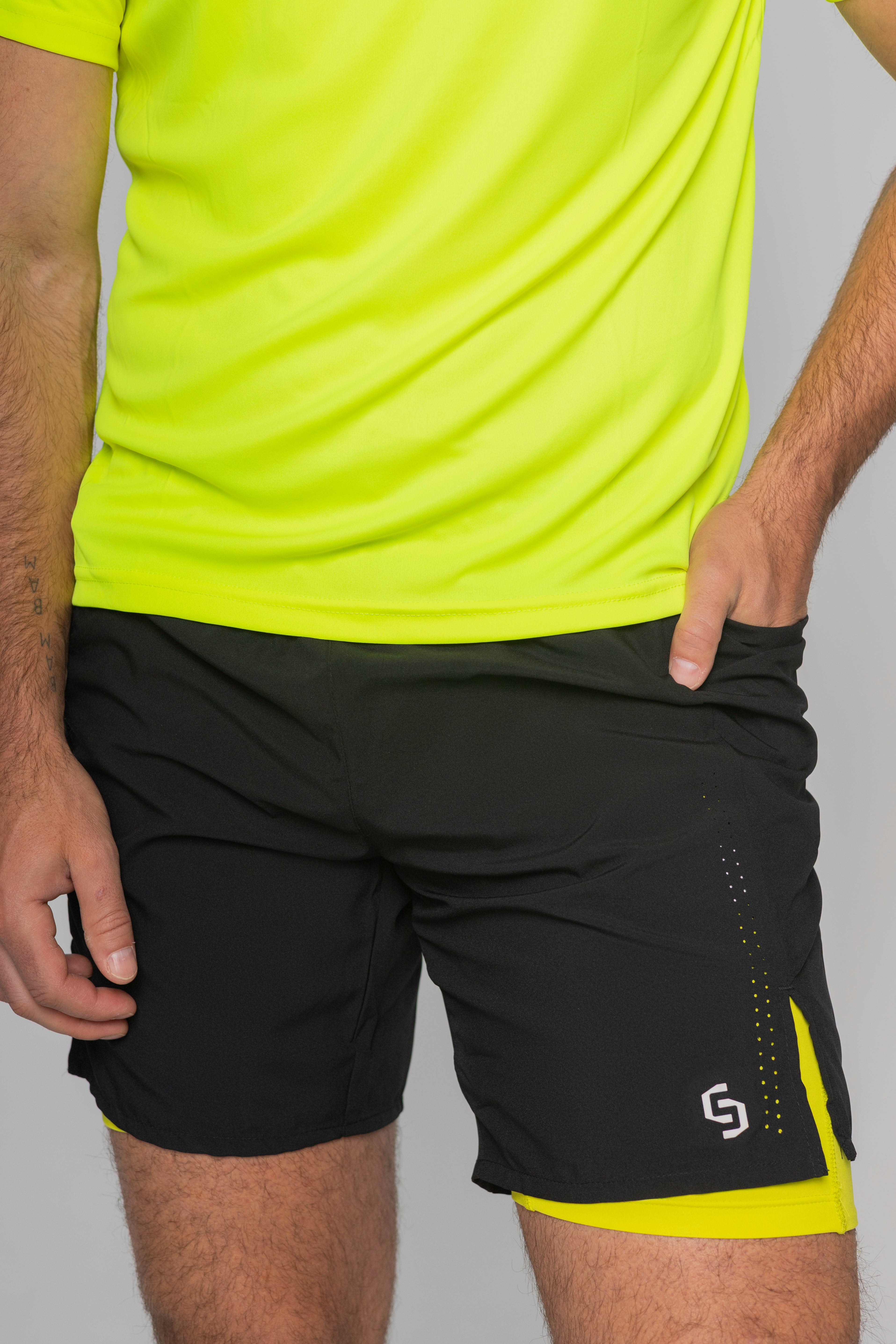 Signature Performance Shorts – Black | EliteFit Edition